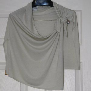 LA PERLA Anna CLUB Pale Celery Swim Wrap Cover Up Italy Size IT44